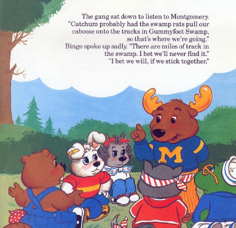 The Get Along Gang and the Missing Caboose (09),绘本,绘本故事,绘本阅读,故事书,童书,图画书,课外阅读